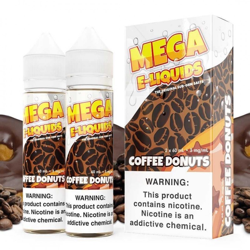 Coffee Donuts by MEGA eJuice 2X 60ML