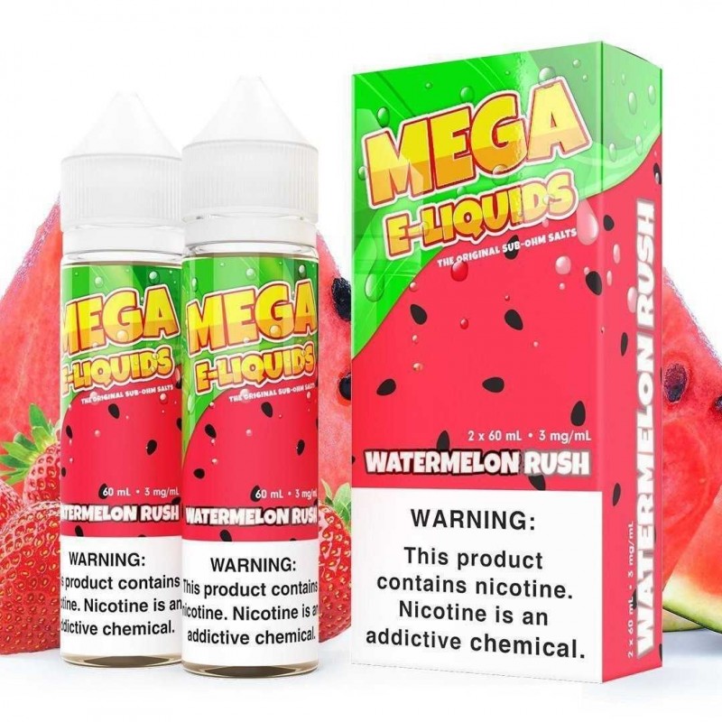 Watermelon Rush by MEGA SUB OHM SALT SERIES 2X 60m...