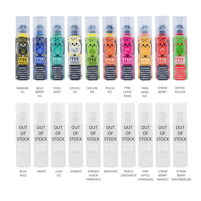 Ryse Max V1 Disposable Ecigs (Individual)