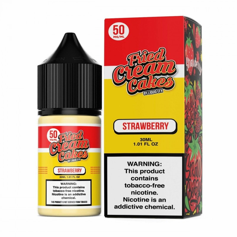 Strawberry Fried Cream Cakes SALTS by Liquid EFX 3...