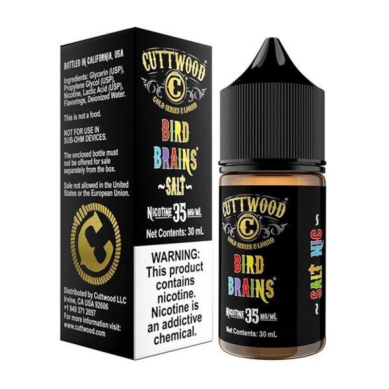 Bird Brains by Cuttwood Salt 30ml