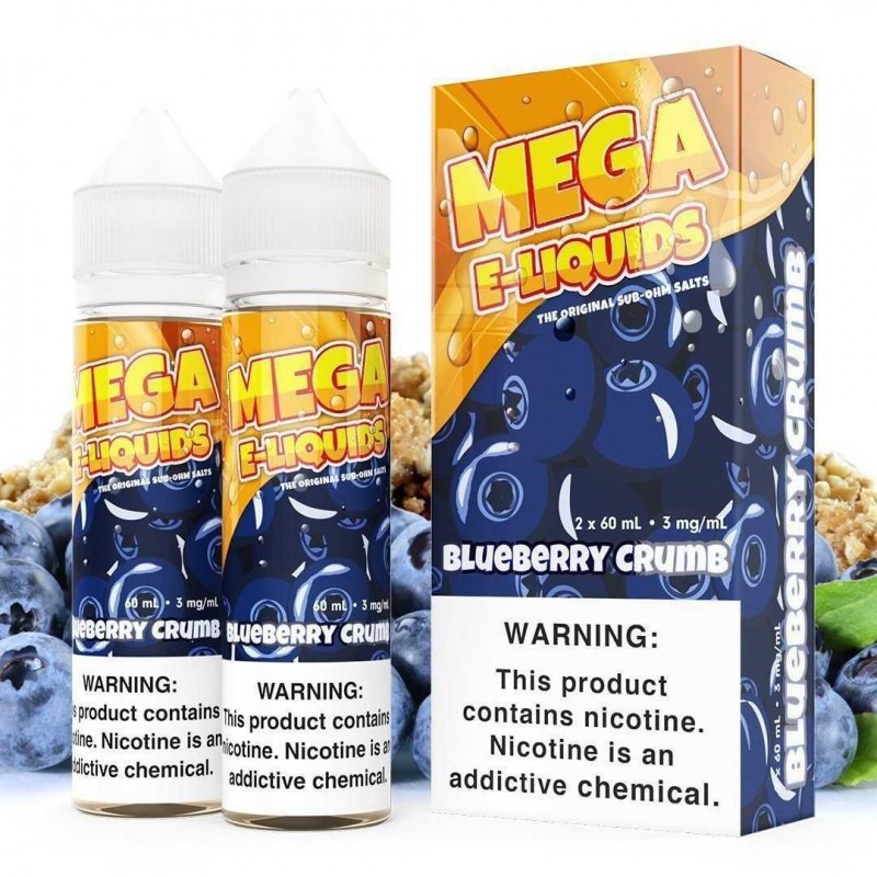 Blueberry Crumb by MEGA eJuice 2x 60ml