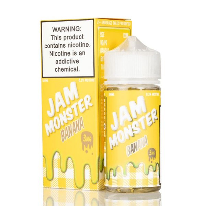 Banana by Jam Monster E-Liquid