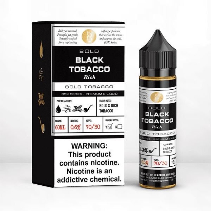 Bold Rich Black Tobacco by BSX TFN 60ml