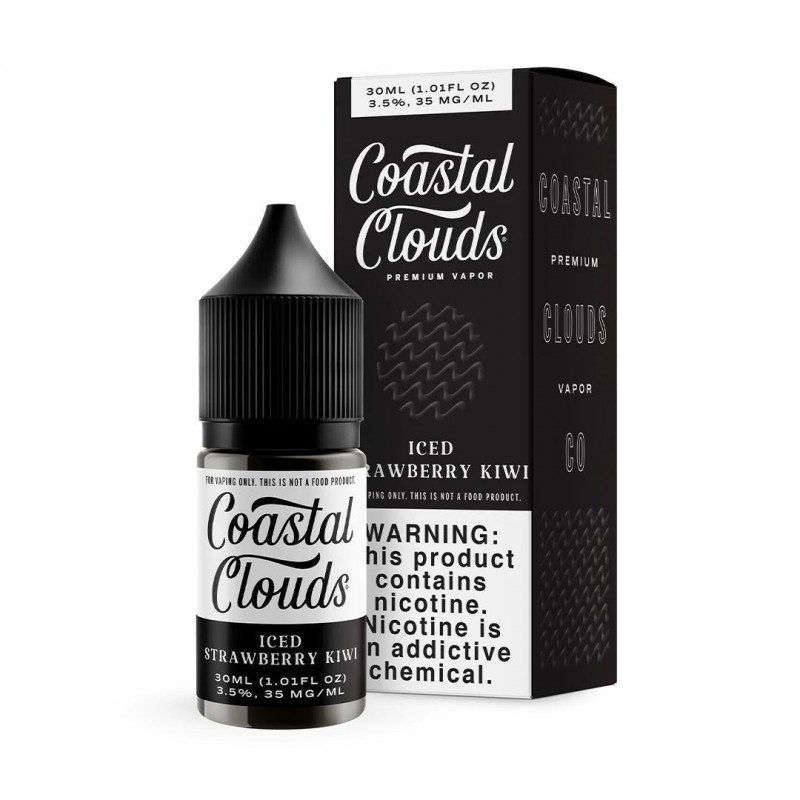 Iced Strawberry Kiwi by Coastal Clouds Salt TFN E-...