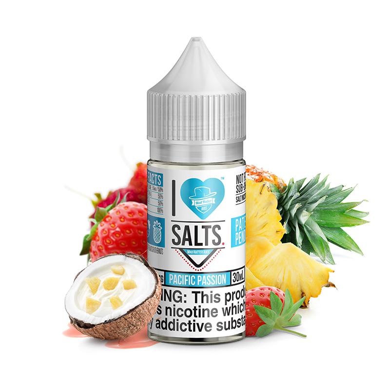 Blue Strawberry Salt by Mad Hatter EJuice 30ml