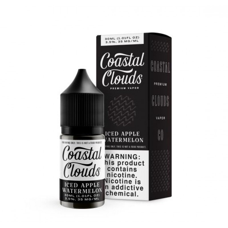 Iced Apple Watermelon by Coastal Clouds Salt TFN E...