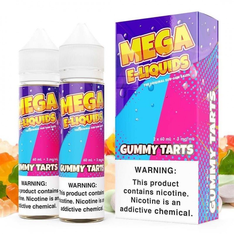 Gummy Tarts by MEGA eJuice 2X 60ML