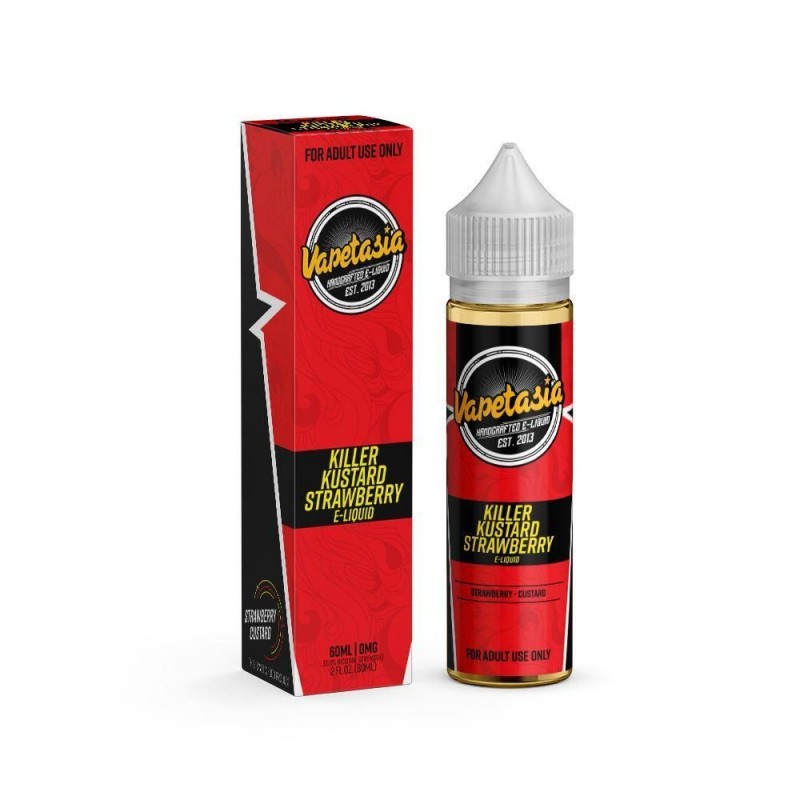 VAPETASIA | Strawberry Killer Kustard 60ML eLiquid