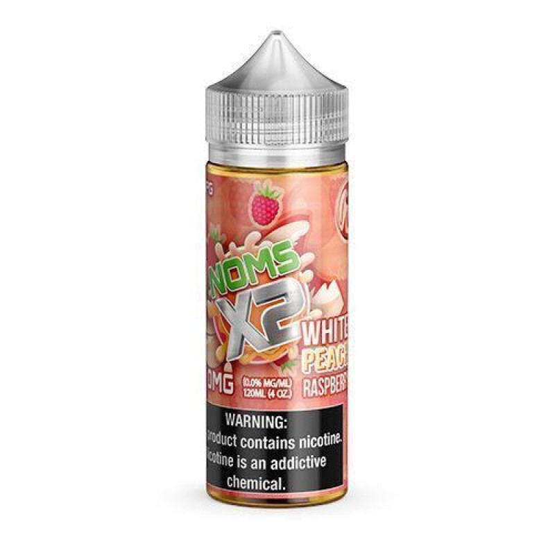 White Peach Raspberry by NOMS X2 120ml