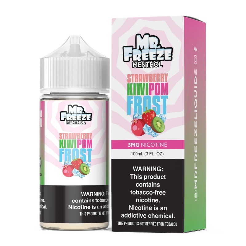 Mr. Freeze TF-Nic Series | 100mL - Strawberry Kiwi Pomegranate Frost