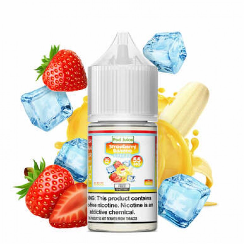 Strawberry Banana Freeze by Pod Juice Salts Series 30ml