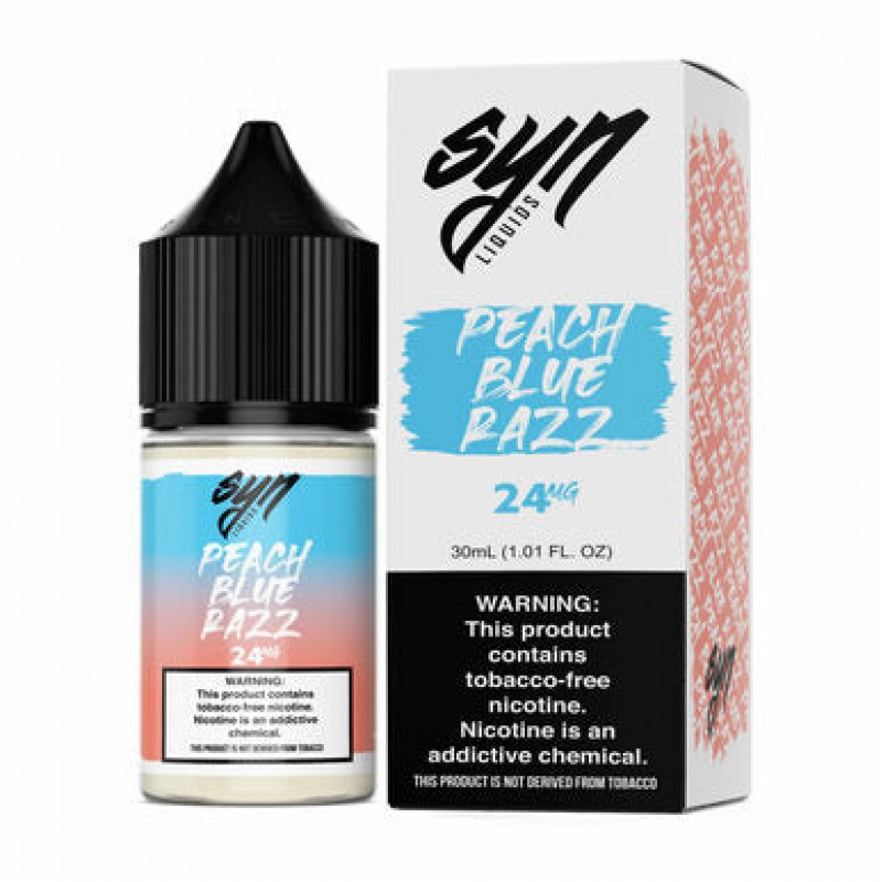 Peach Blue Razz by Syn Liquids Salt 30mL Series