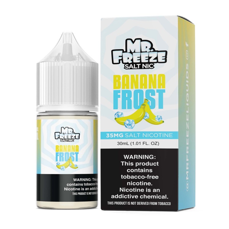 Banana Frost by Mr. Freeze TF-Nic Salt Series | 30mL