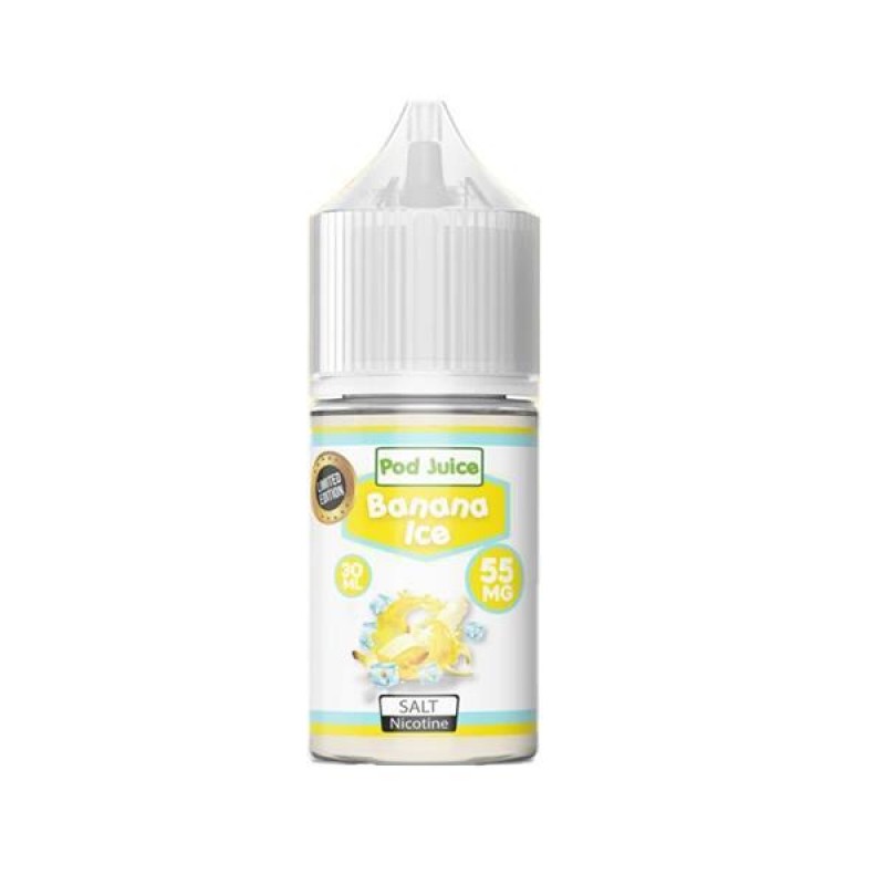 Banana Ice Salt by POD JUICE E-Liquid 30ml