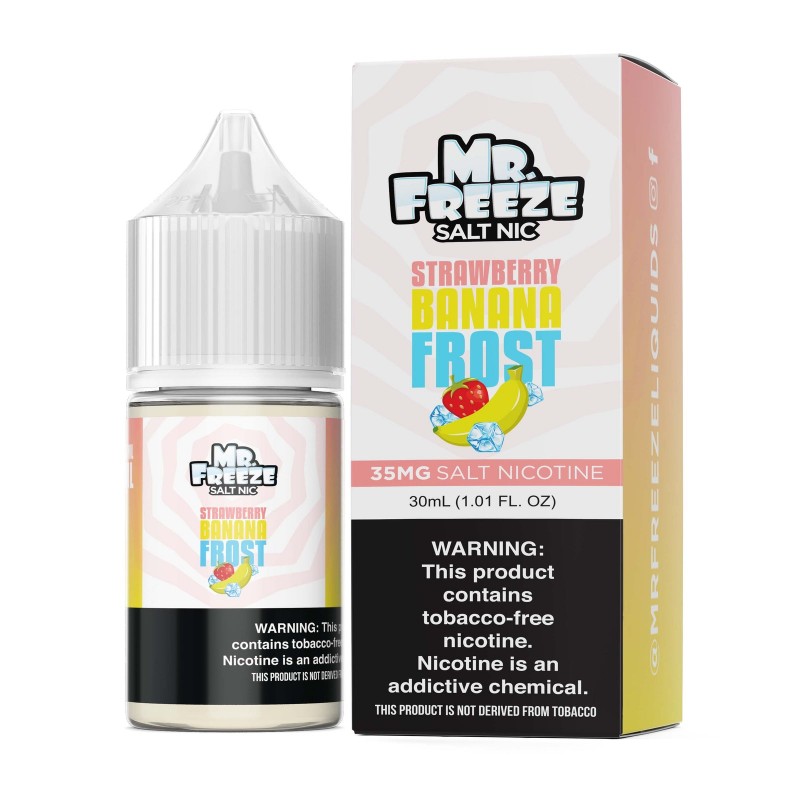 Mr. Freeze TF-Nic Salt Series | 30mL - Strawberry Banana Frost