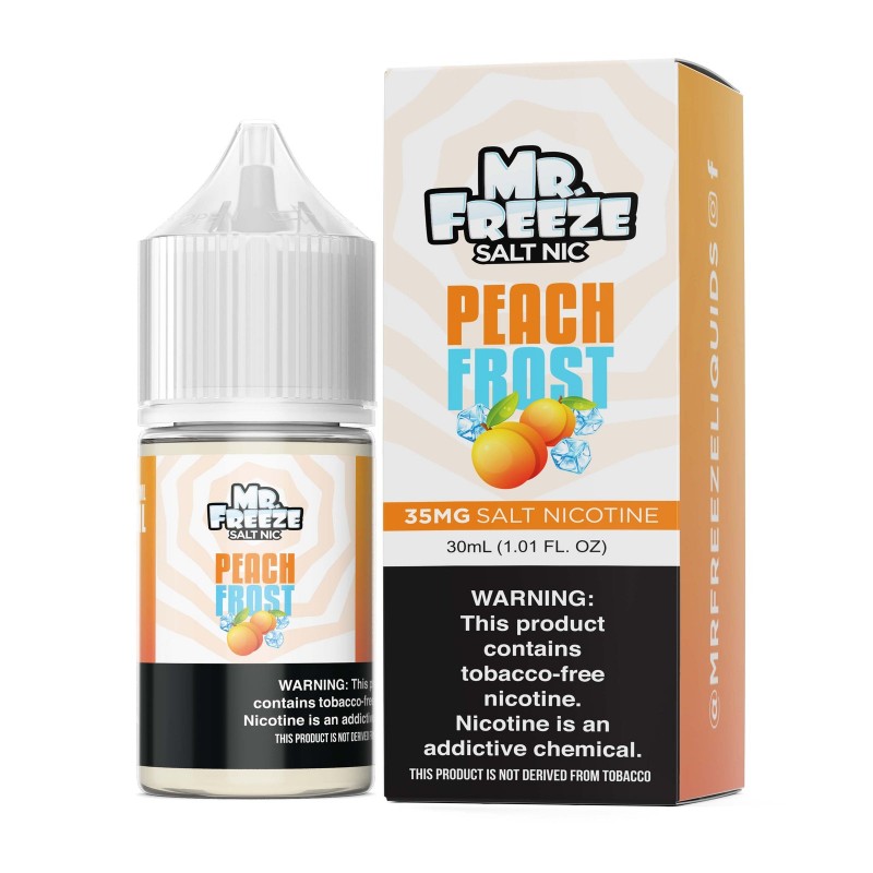 Peach Frost by Mr. Freeze TF-Nic Salt Series | 30m...