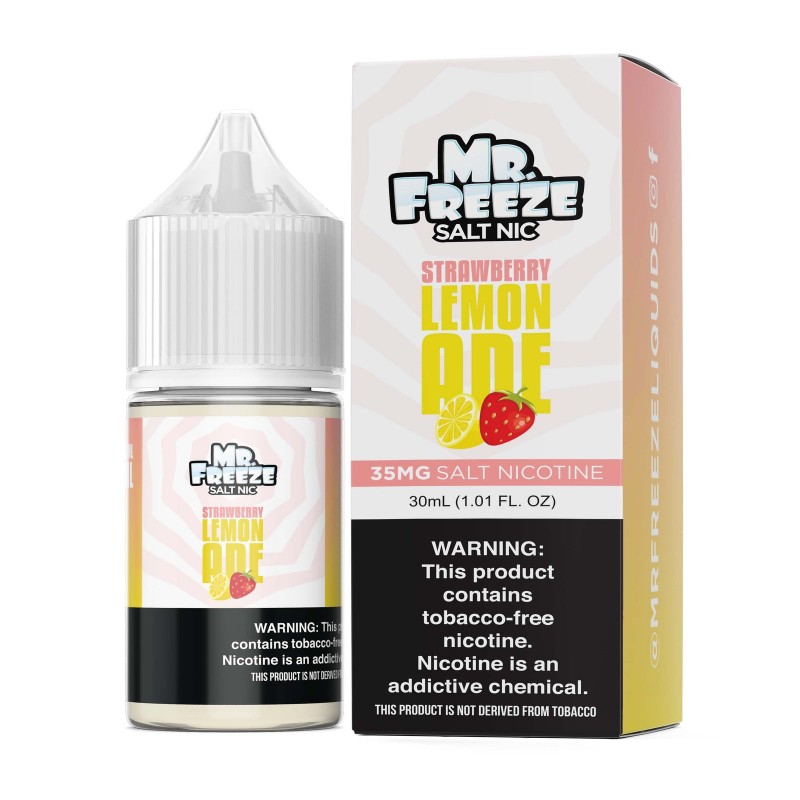 Strawberry Lemonade by Mr. Freeze Tobacco - Free Nicotine Salt Series | 30mL