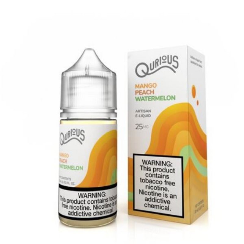 Mango Peach Watermelon by Qurious Synthetic Salt 30ml