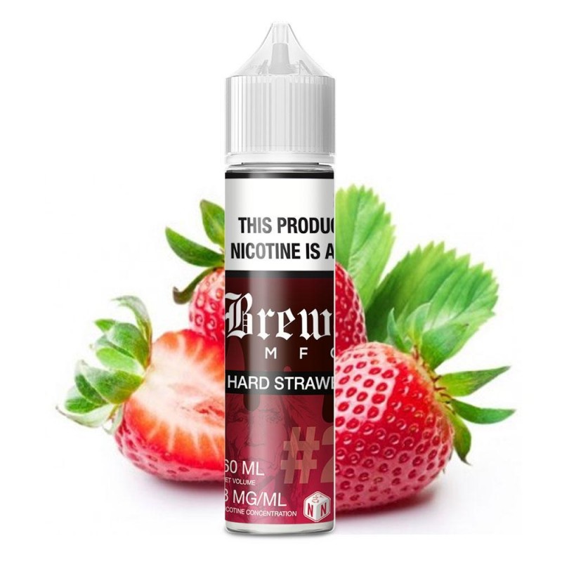 Hard Strawberry #22 by Brewell MFG 60ML