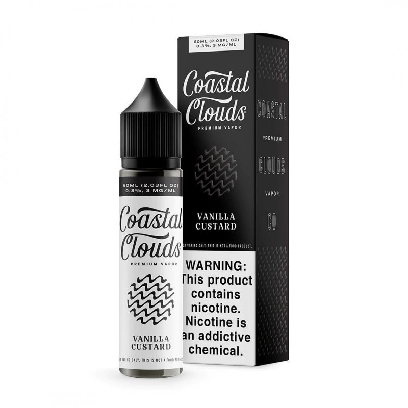 Vanilla Custard by Coastal Clouds TFN E- Liquid