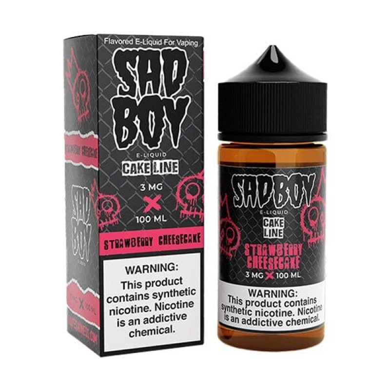 Strawberry Cheesecake by Sadboy E-Liquid 100ml