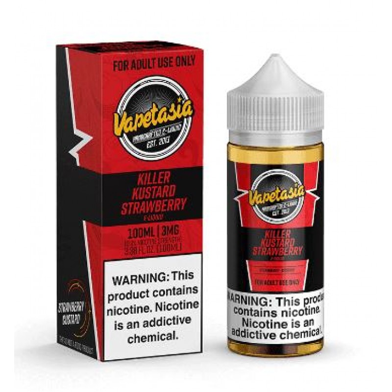 Killer Kustard Strawberry by Vapetasia 100mL