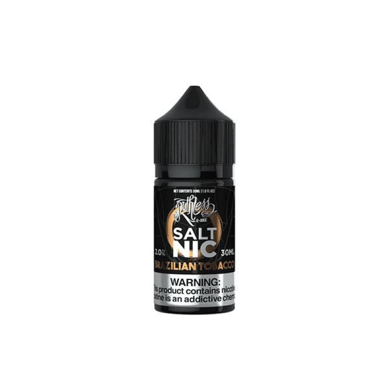 Brazilian Tobacco Salt By Ruthless E-Liquid | Flawless