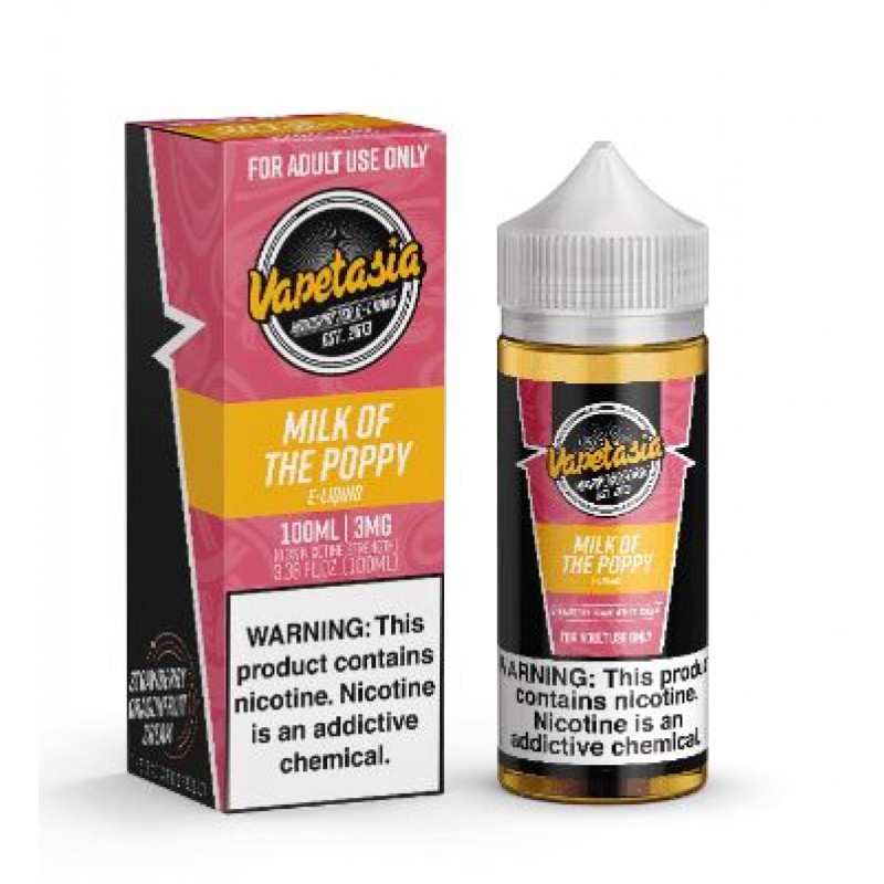 Milk of the Poppy by Vapetasia 100mL