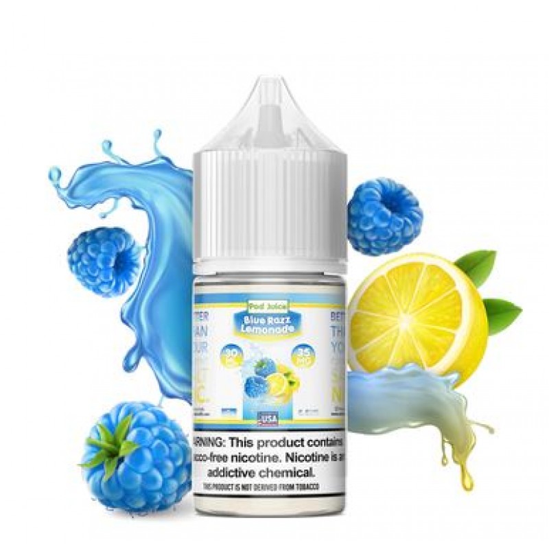 Blue Razz Lemonade by Pod Juice Salt 30ml