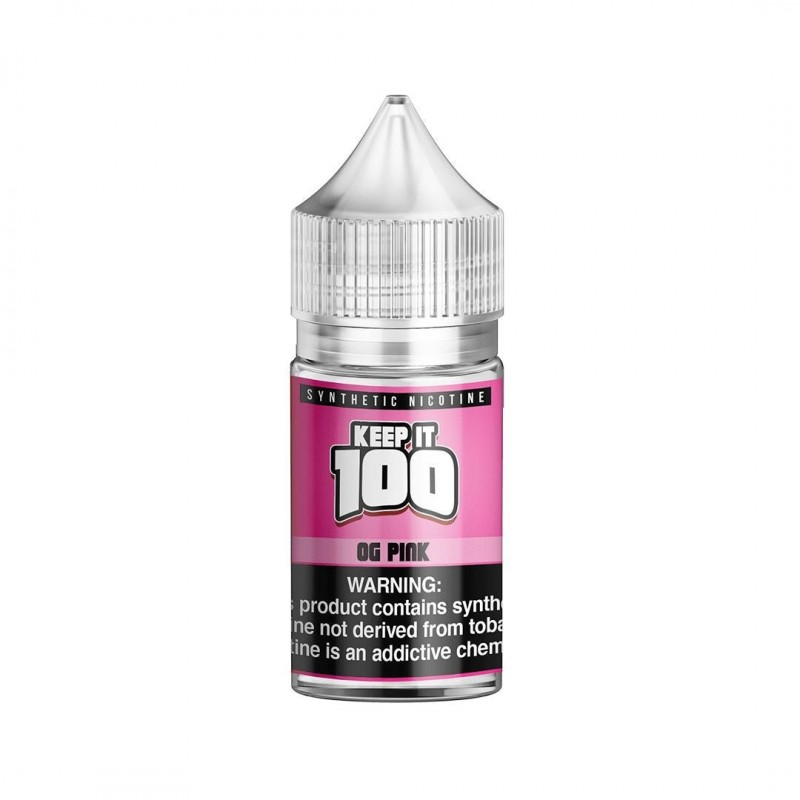 Pink by Keep It 100 Tobacco-Free Nicotine Salt Series 30ml