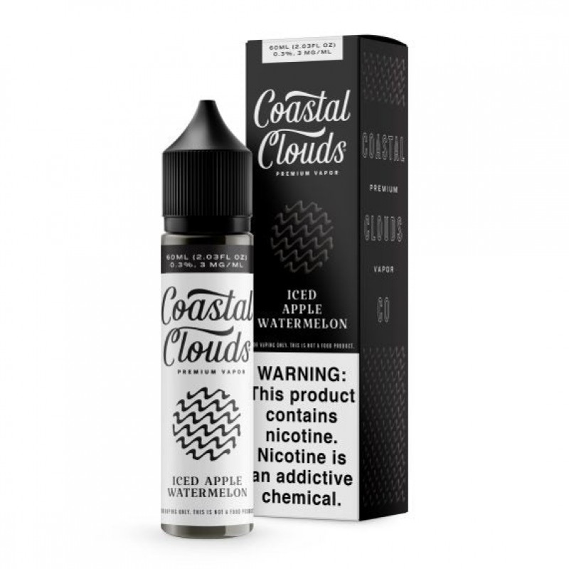 Iced Apple Watermelon by Coastal Clouds TFN E- Liquid