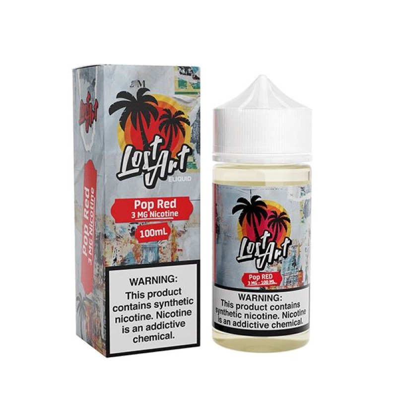 Pop Red by Lost Art E-Liquid 100ml