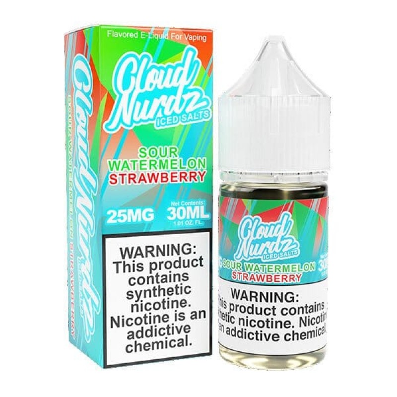 Sour Watermelon Strawberry Iced by Cloud Nurdz TFN...