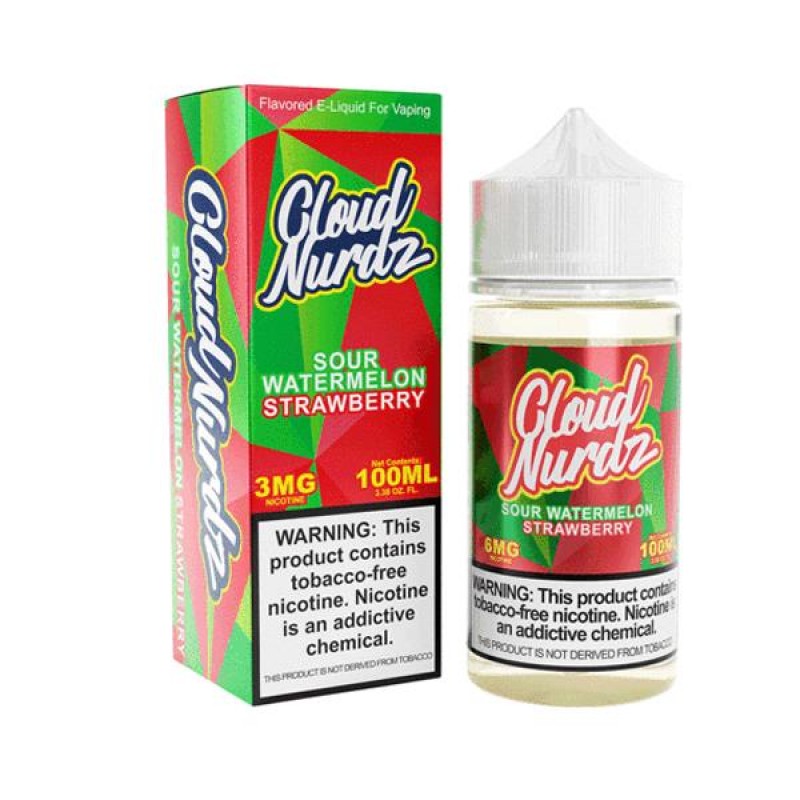 Sour Watermelon Strawberry by Cloud Nurdz TFN 100ml