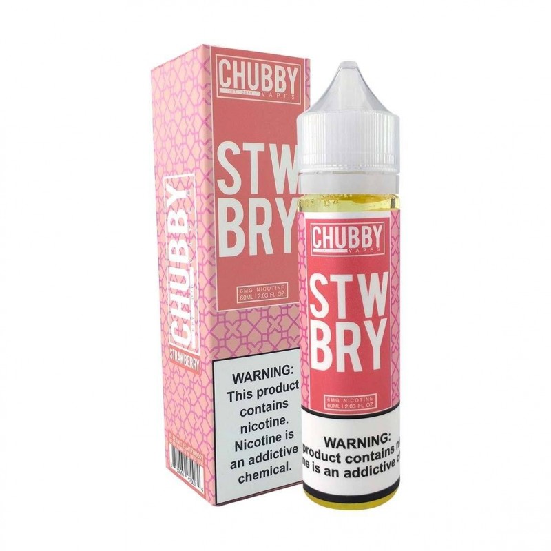 Bubble Strawberry by Chubby Bubble Vapes 60ml