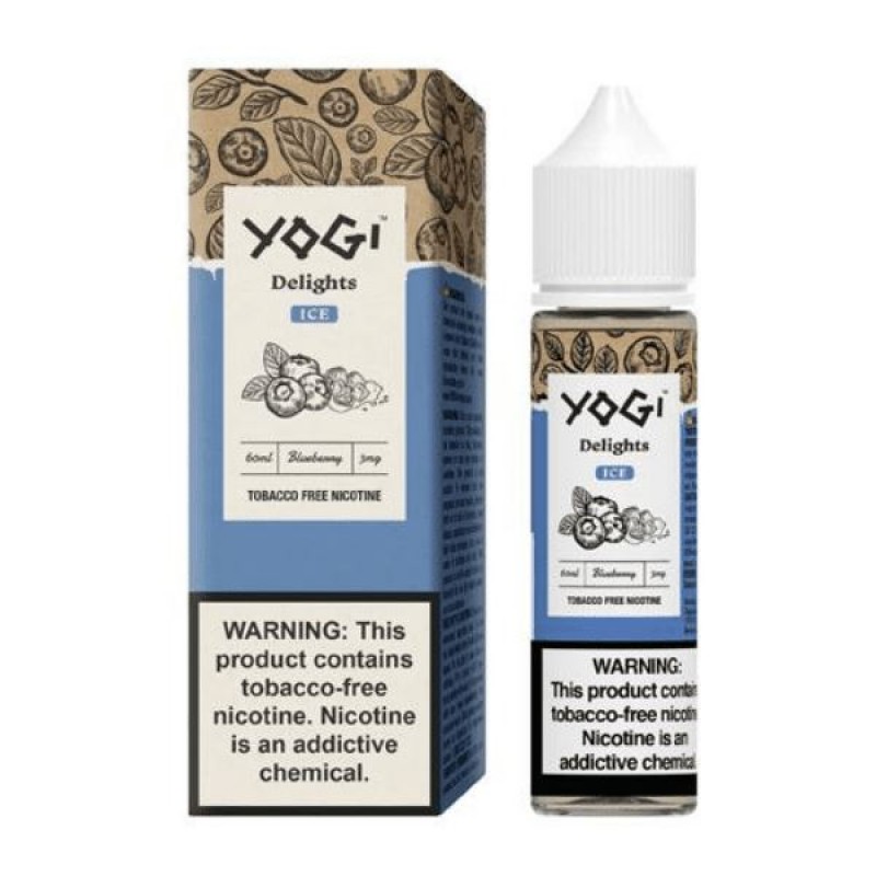 Blueberry Ice by Yogi Delights Tobacco-Free Nicotine 60ml