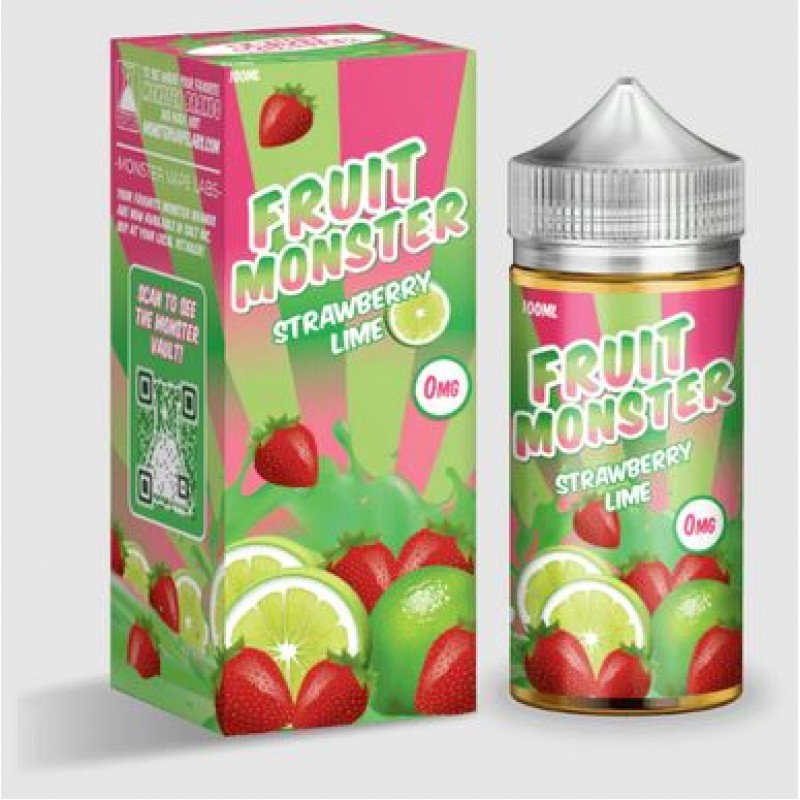 Strawberry Lime by Jam Monster Series E-Liquid