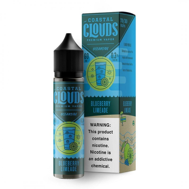 Blueberry Limeade by Coastal Clouds 60ml