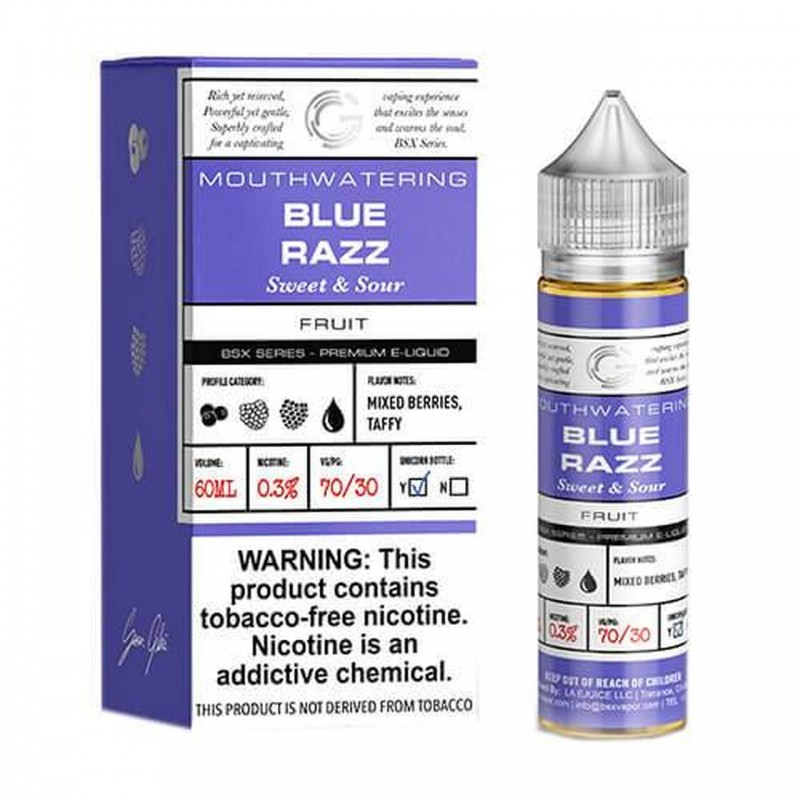 Blue Razz by Glas BSX TFN 60ml