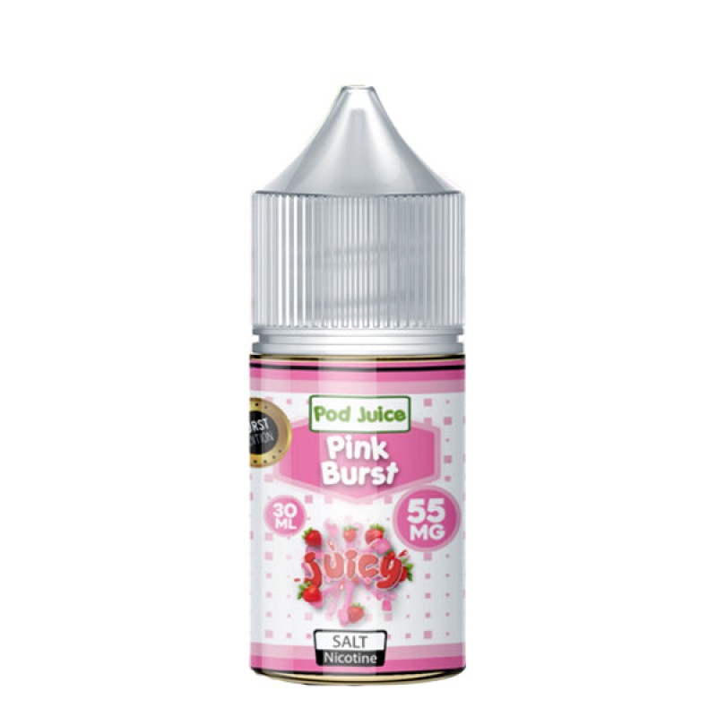 Pink Burst Salt by Pod Juice E-Liquid 30mL