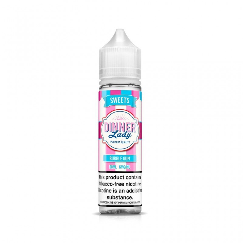 Bubblegum By Dinner Lady Tobacco-Free Nicotine 60ml