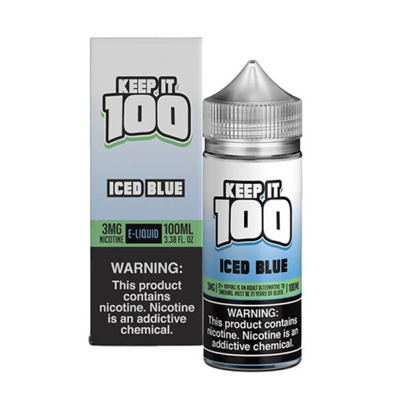 Iced Blue by Keep It 100 Synthetic 100ml