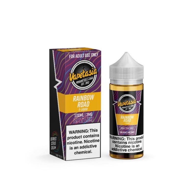 Vapetasia 100mL - Rainbow Road 00mg