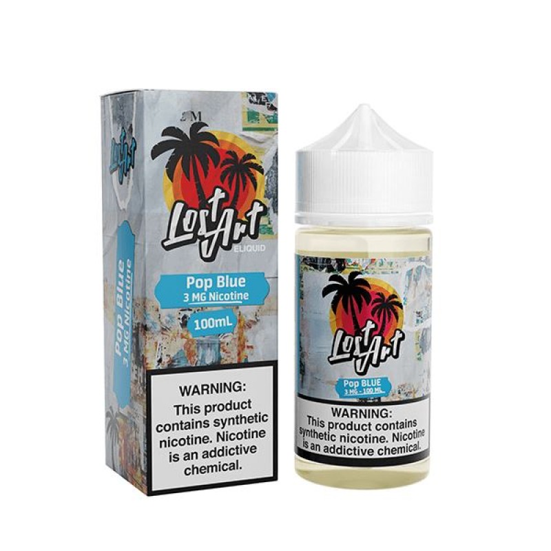 Pop Blue by Lost Art E-Liquid 100ml