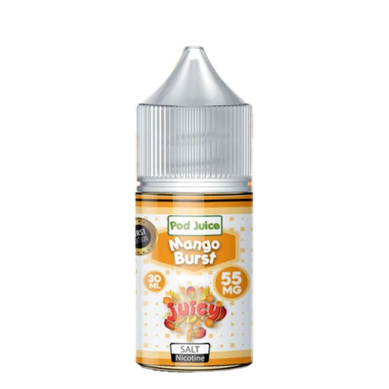 Mango Hi Chu (Mango Burst) Salt by Pod Juice E-Liquid 30mL