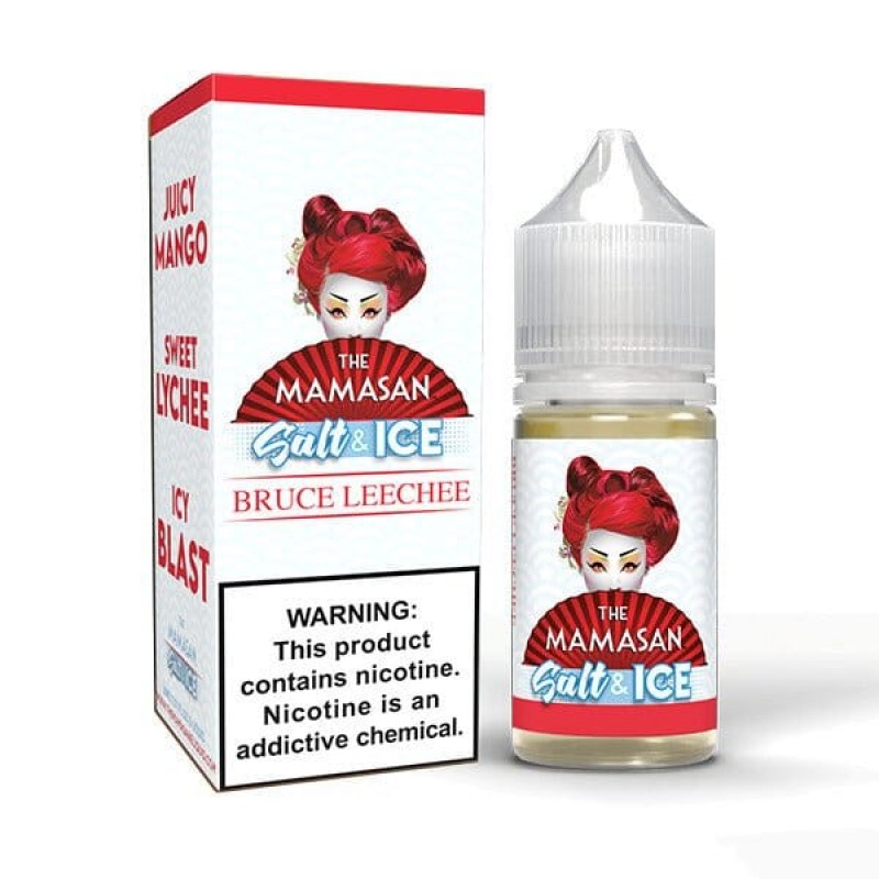 Bruce Leechee Ice (Mango Lychee Ice) by The Mamasan Salt 30ML