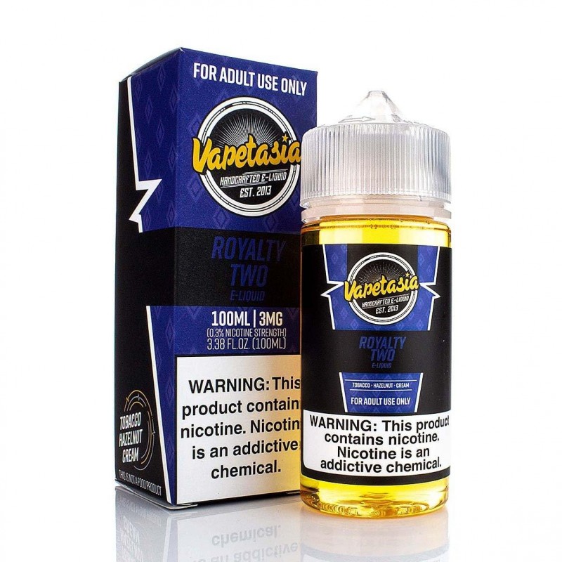 Vapetasia 100mL - Royalty II 00mg