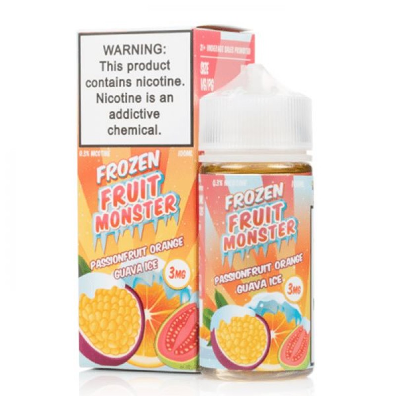 Passionfruit Orange Guava Ice By Frozen Fruit Monster E-Liquid