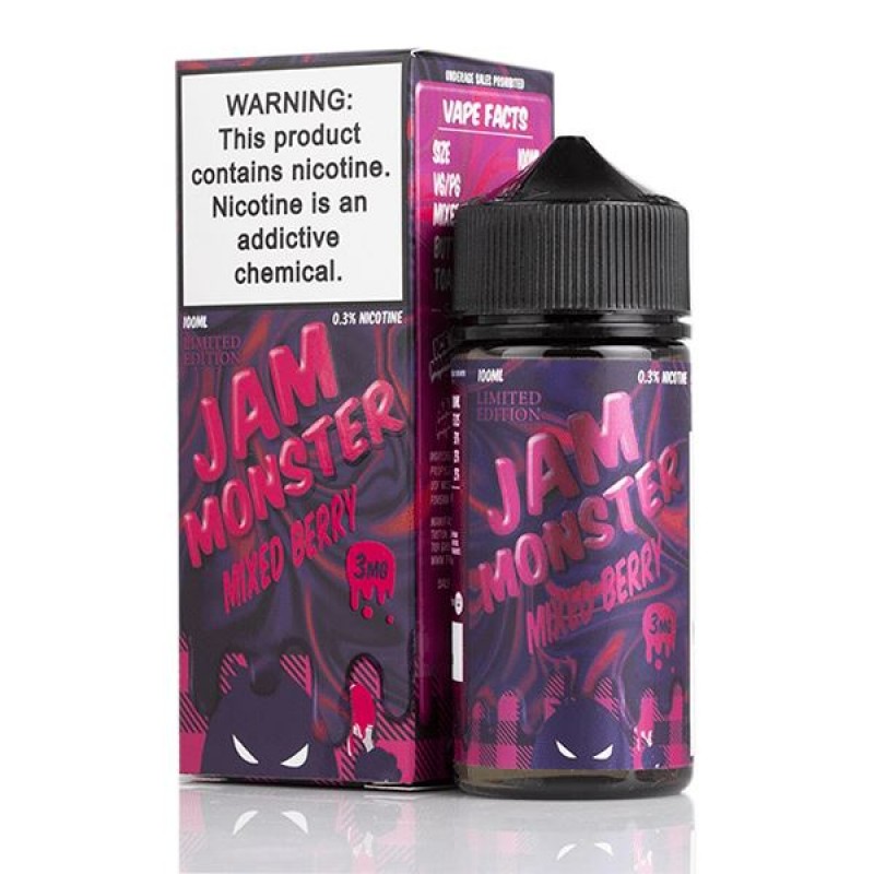 Mixed Berry by Jam Monster E-Liquid